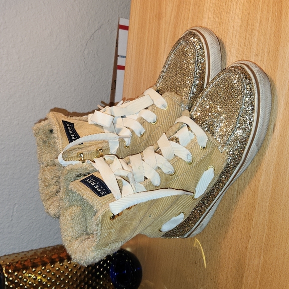 Sperry Gold Top Sider 6.5 - Picture 1 of 7